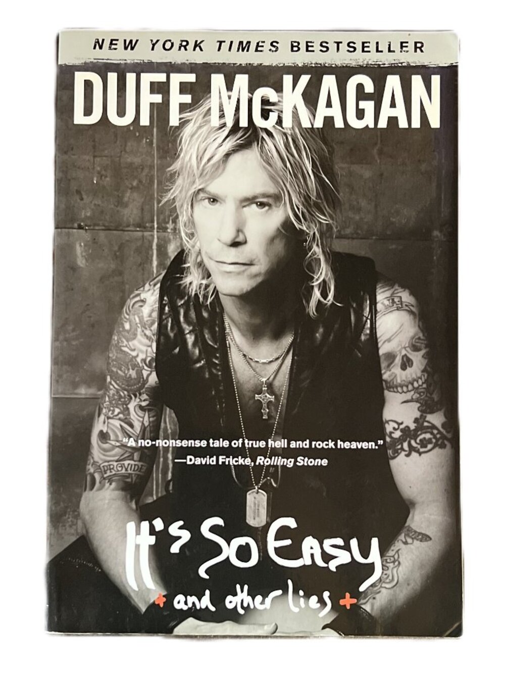 It's So Easy *and Other Lies* by Duff McKagan (Guns N' Roses) NYT Bestseller